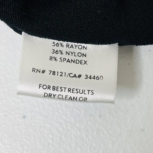 Eileen Fisher Women's Black Open Front Cardigan Sweater‎ Size L Pockets Stretch - Picture 4 of 9